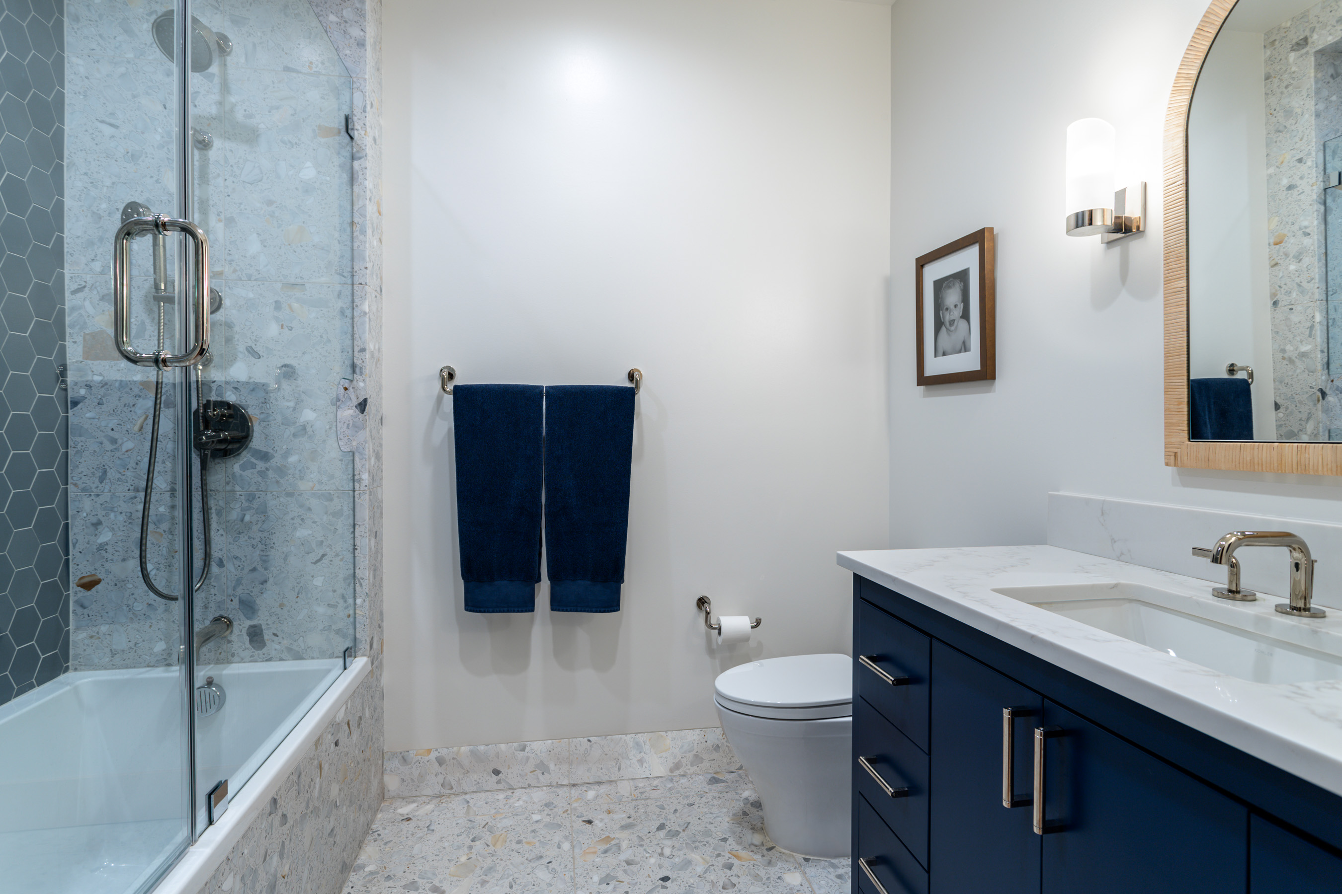 Meadow Drive full home remodel bathroom by Ejay Interiors