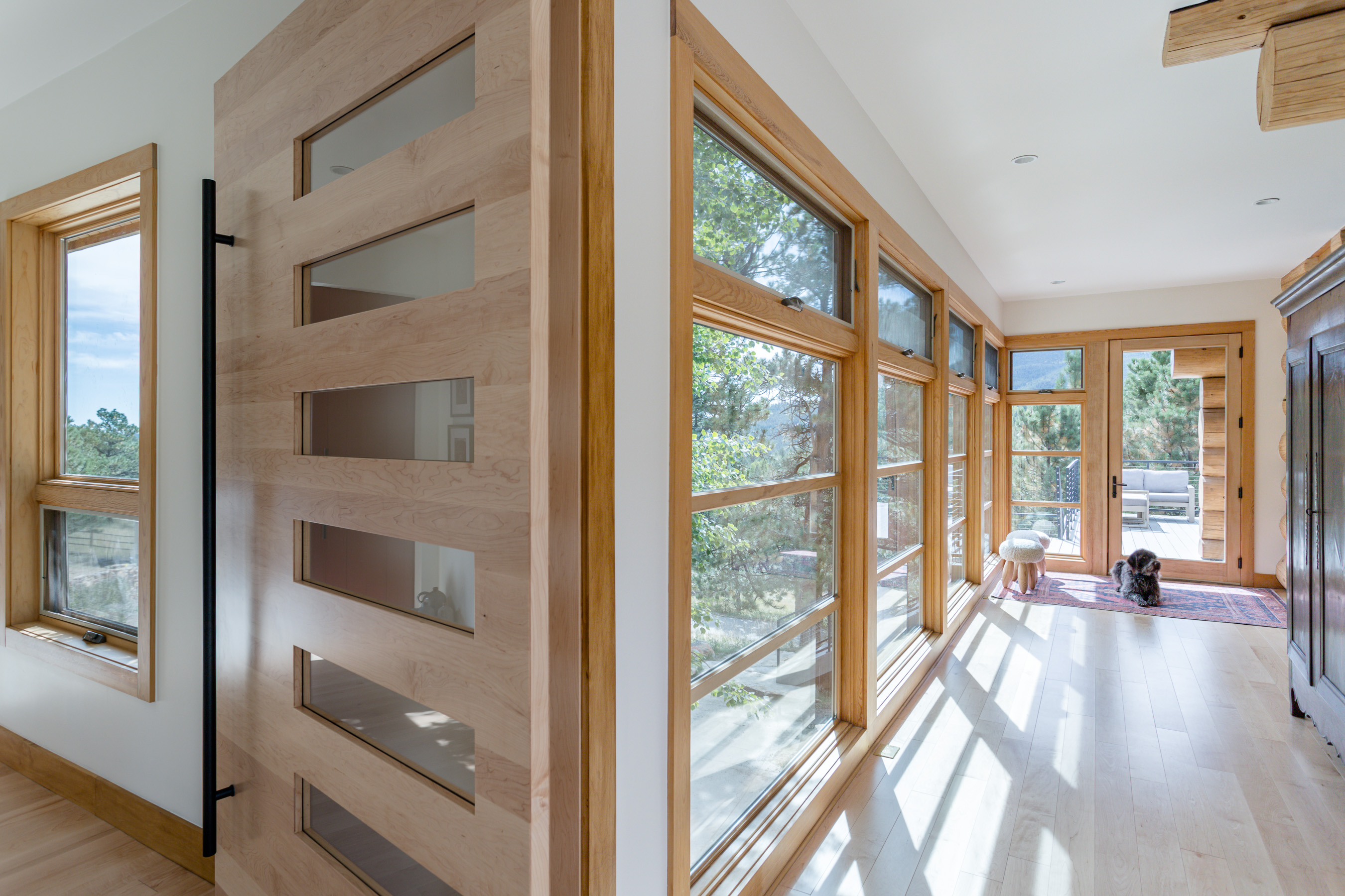 Meadow Drive home with custom details and warm materials