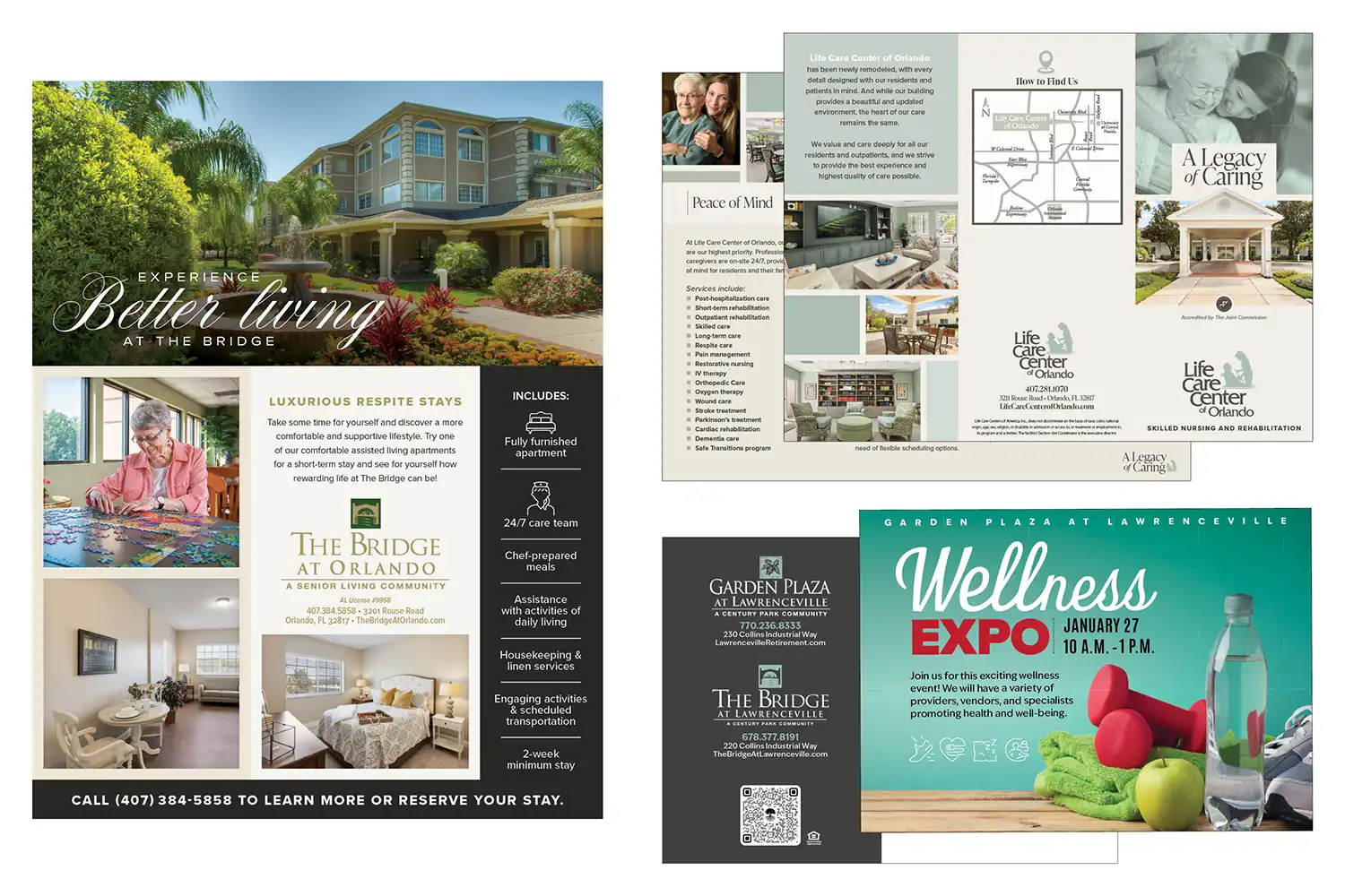Brochures and Postcards