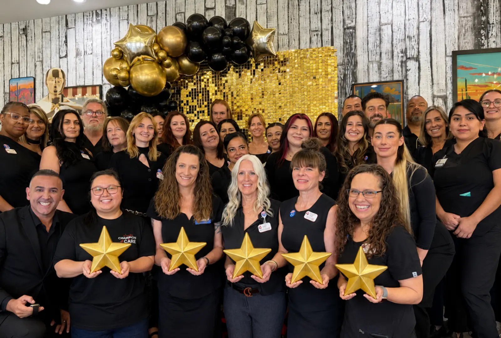 Placeholder: community celebration or team photo