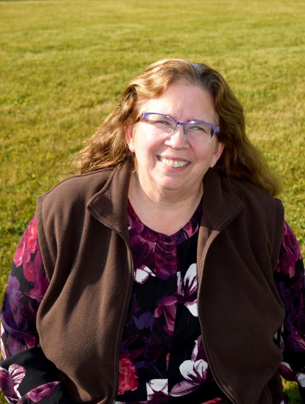 image of stacey at an event