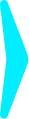 Two teal-colored right-pointing angle brackets on a white background.