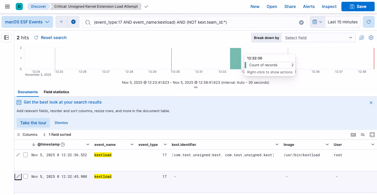 kextload query