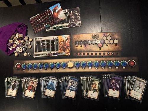 Full Layout of the "RoH - Battle Ark" prototype pieces