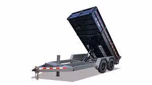 7'x14' Dump Trailer w/ Ramps