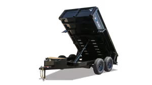 7'x12' Dump Trailer w/ Ramps