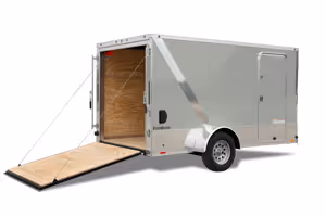 6'x10' Cargo Trailer w/ Ramp & Side Door