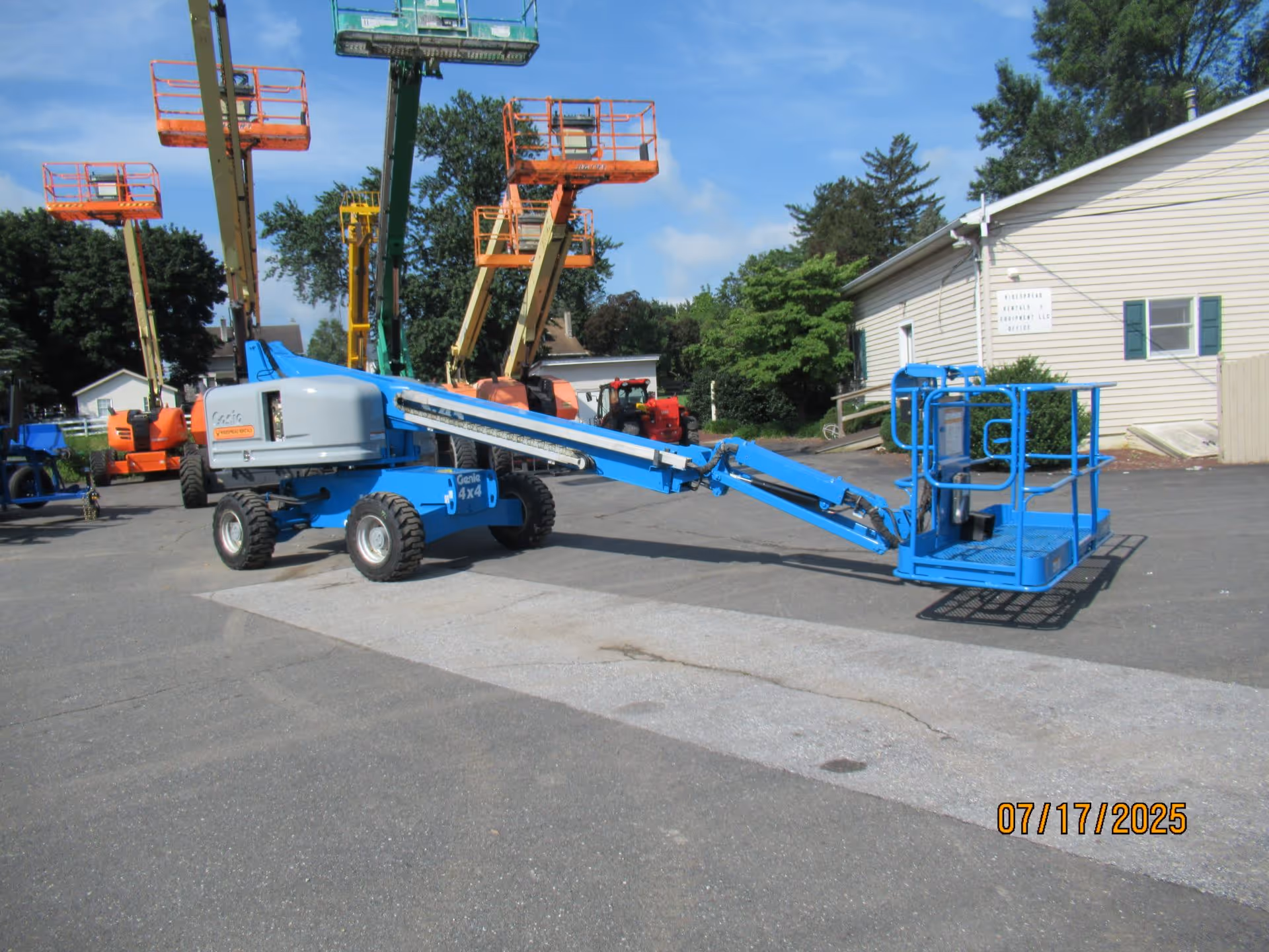 2018 S-45 Genie, 4x4, Generator on Board, Deutz Diesel, Foam Filled Tires