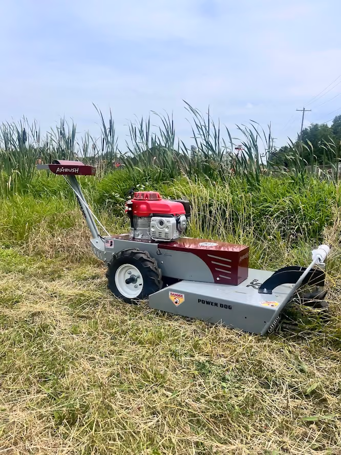 26" Walk Behind Brush Hog