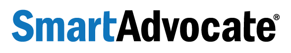 SmartAdvocate logo text.