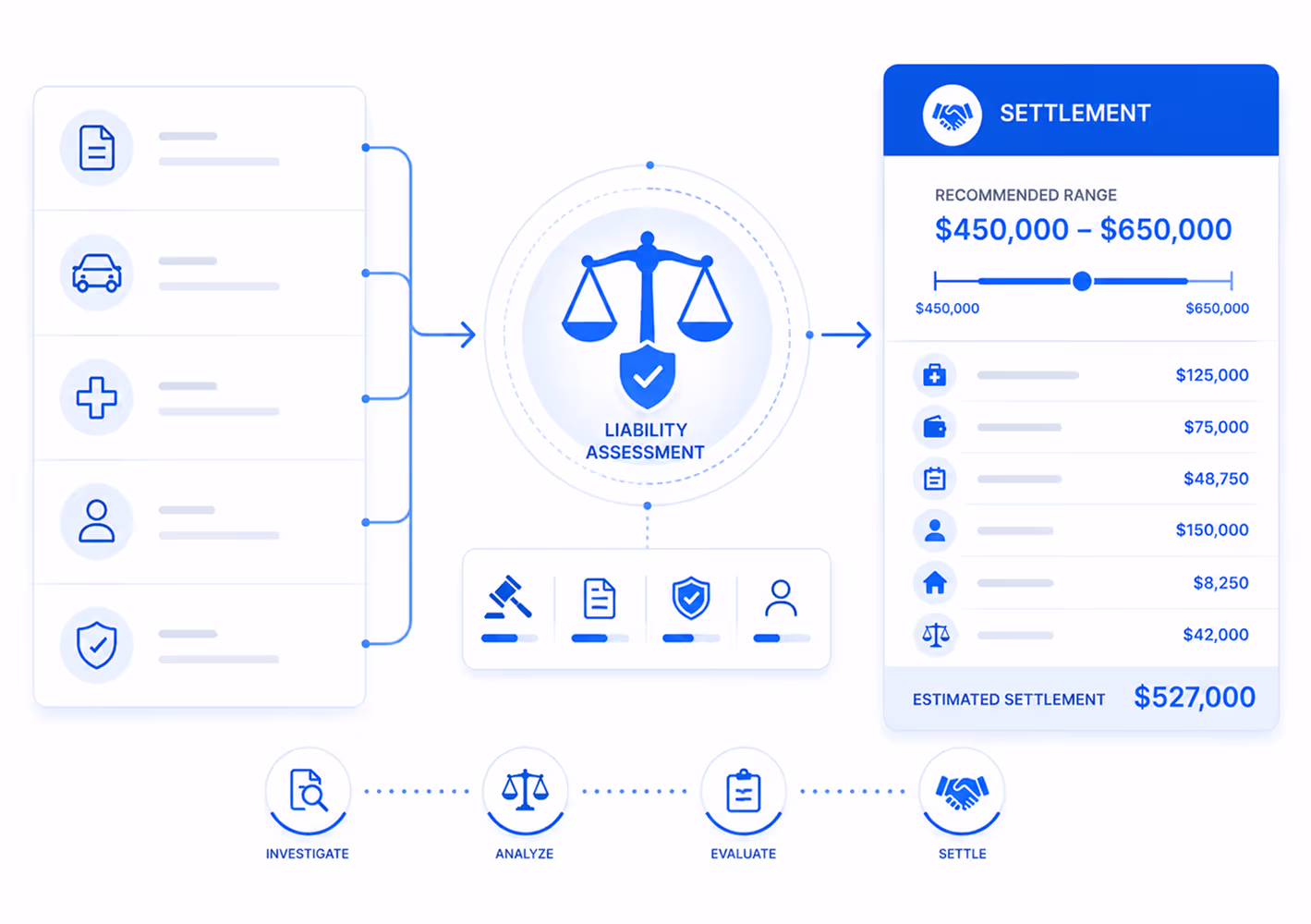 Completed client communication showing a transcript and a 31-second audio recording about a lemon law inquiry for a 2017 Toyota Camry with Law Practice AI, dated 20 Mar 2025, 8:47 AM.