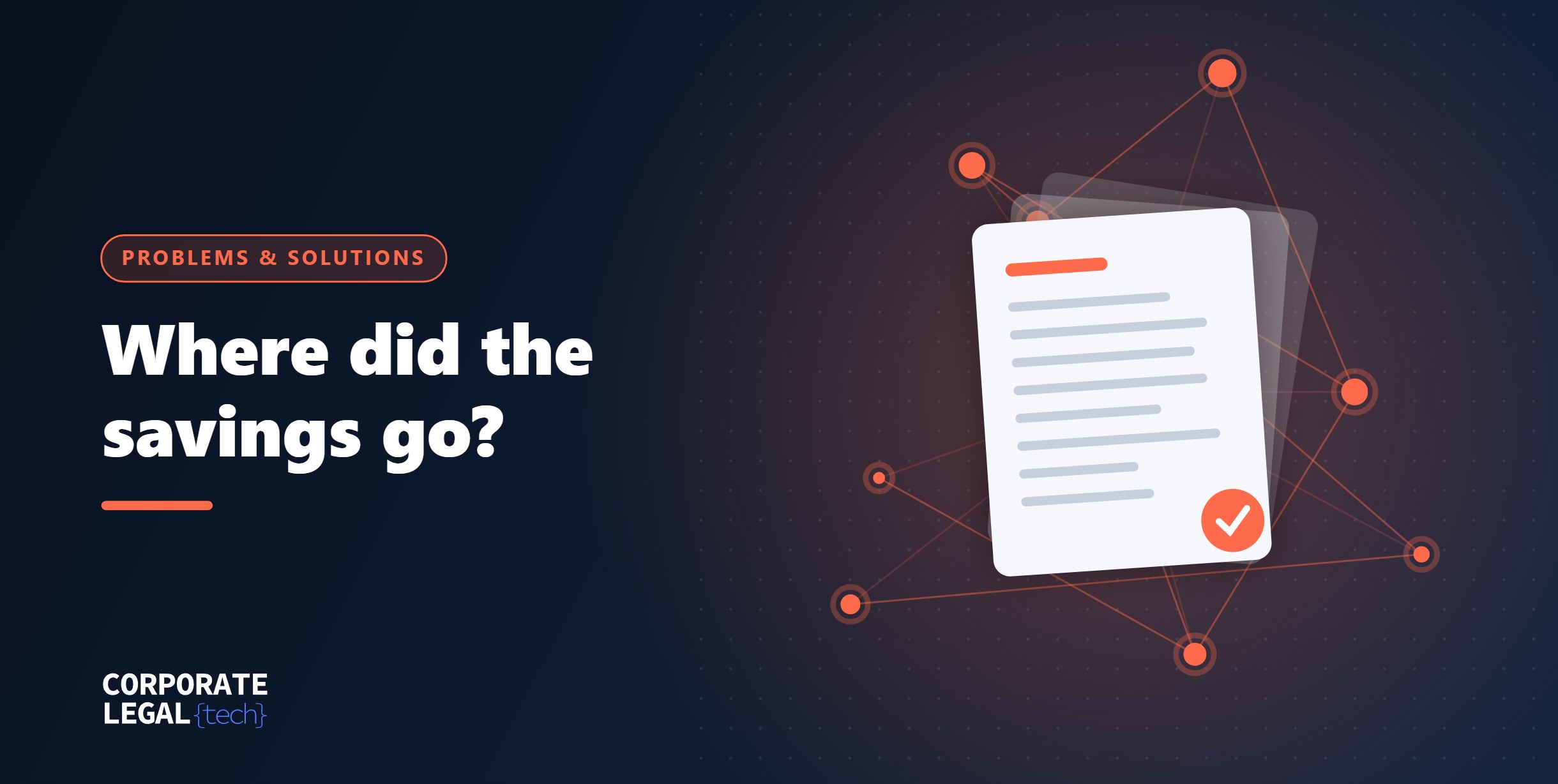 Problem: Your Law Firms Use AI. Your Invoices Didn't Notice.