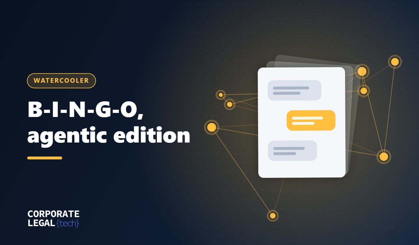 Legal Tech Conference Bingo, 2026 Edition: Everything Is Now "Agentic"
