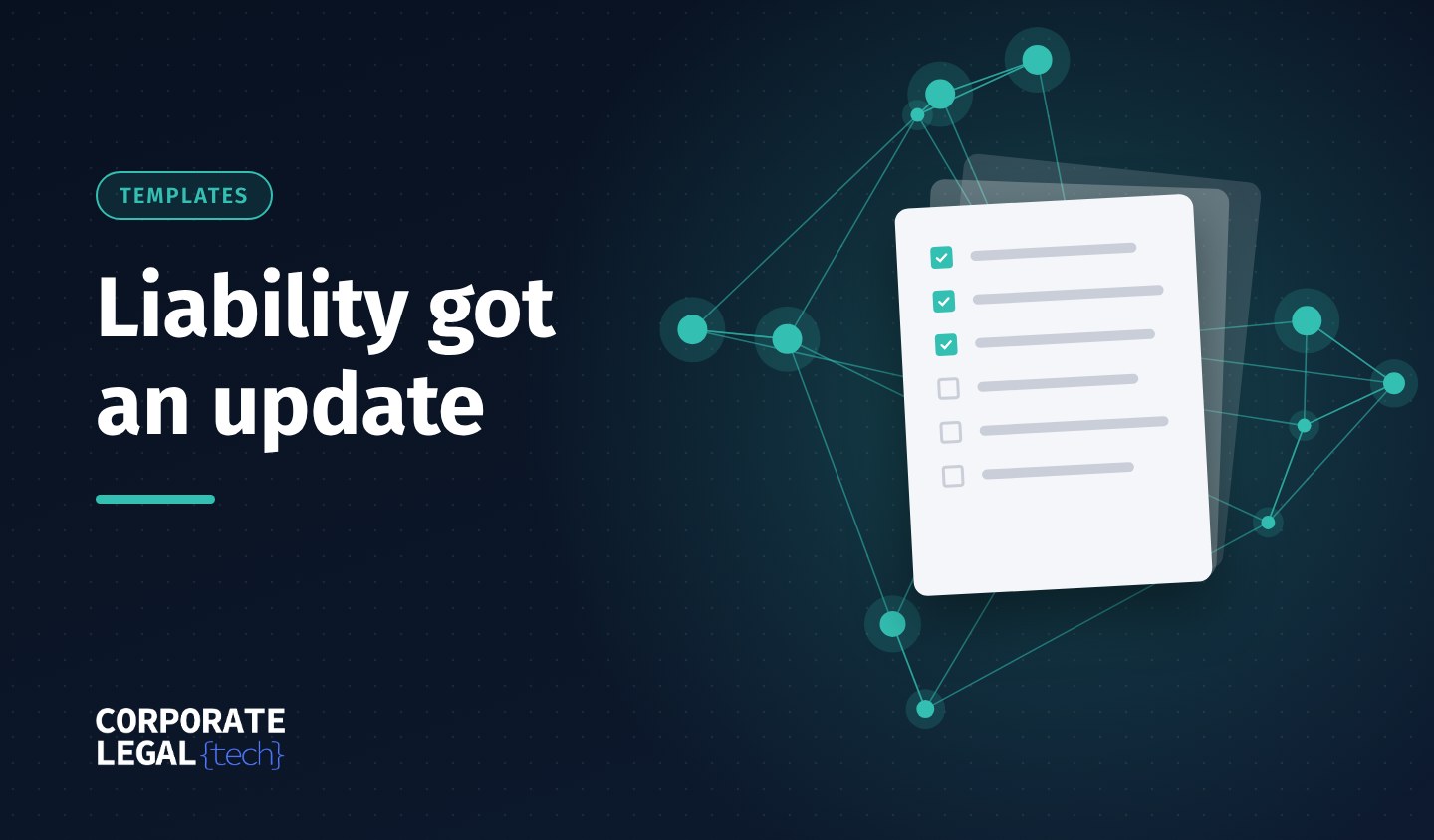 Template: Software Is Becoming a "Product." Your 10-Point Vendor Liability Checklist.