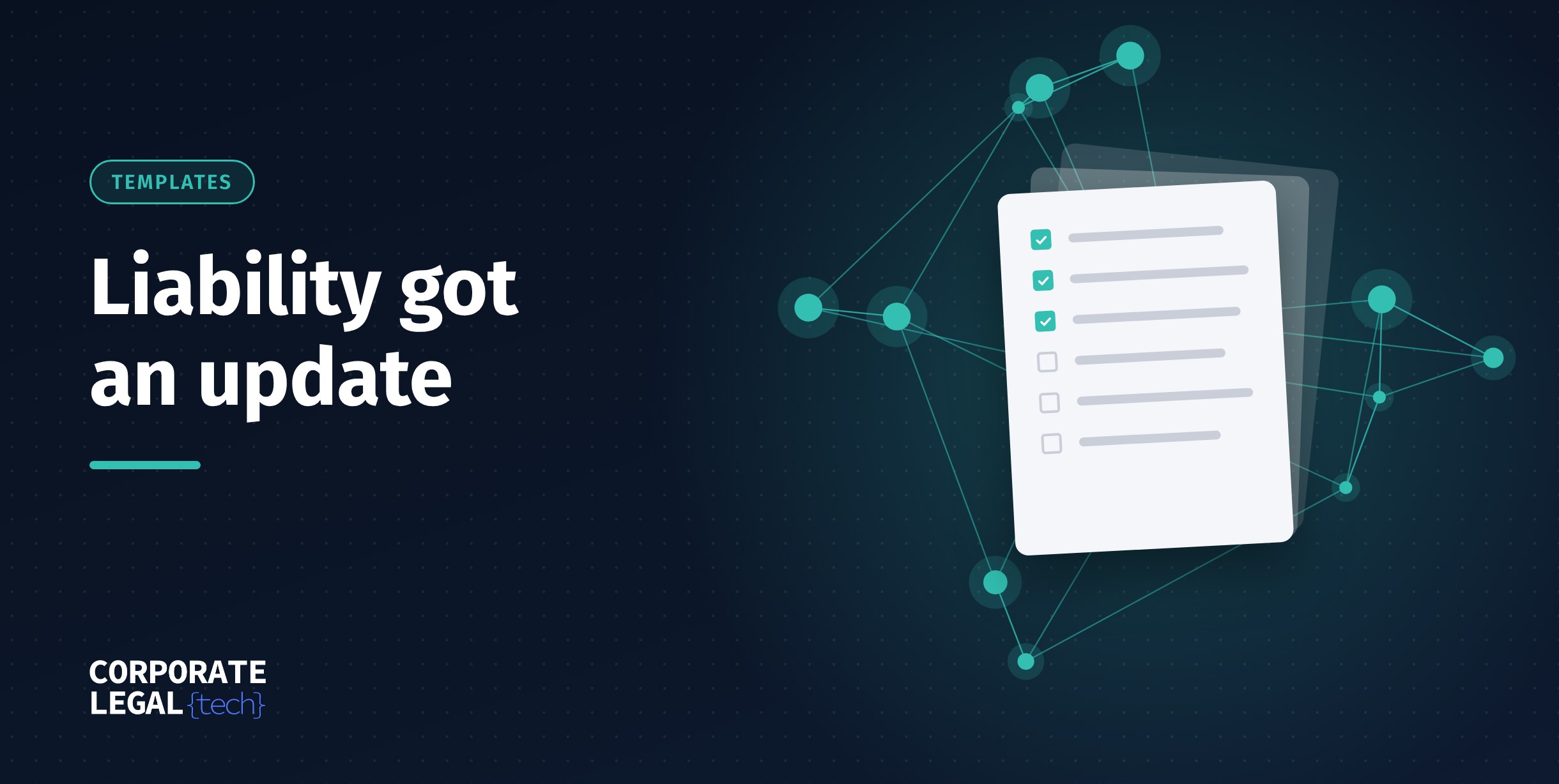 Template: Software Is Becoming a "Product." Your 10-Point Vendor Liability Checklist.