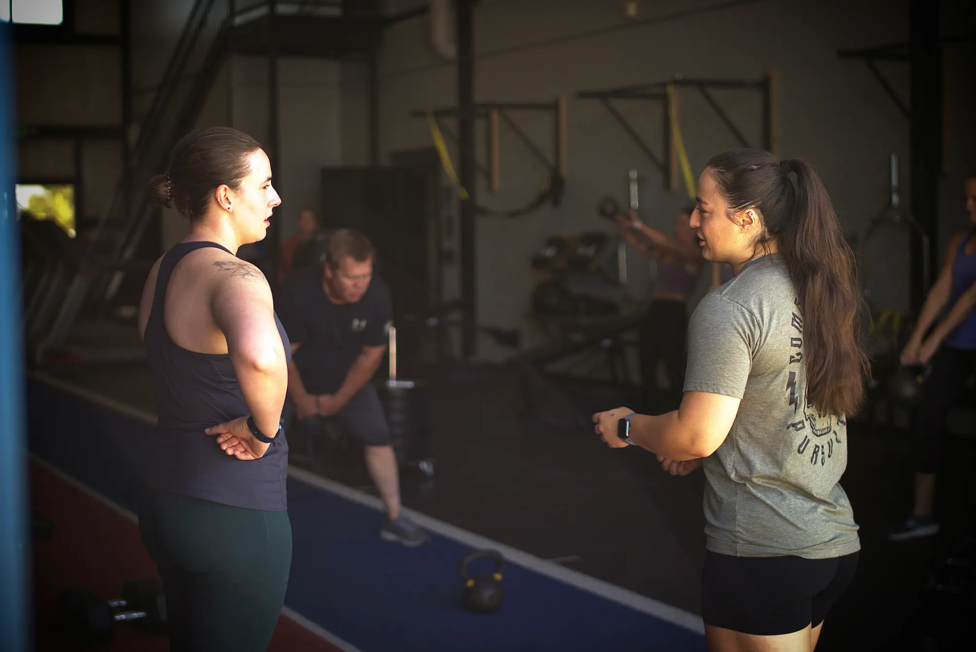 Group HIIT training class for Northern Colorado residents at Pursuit Fitness.