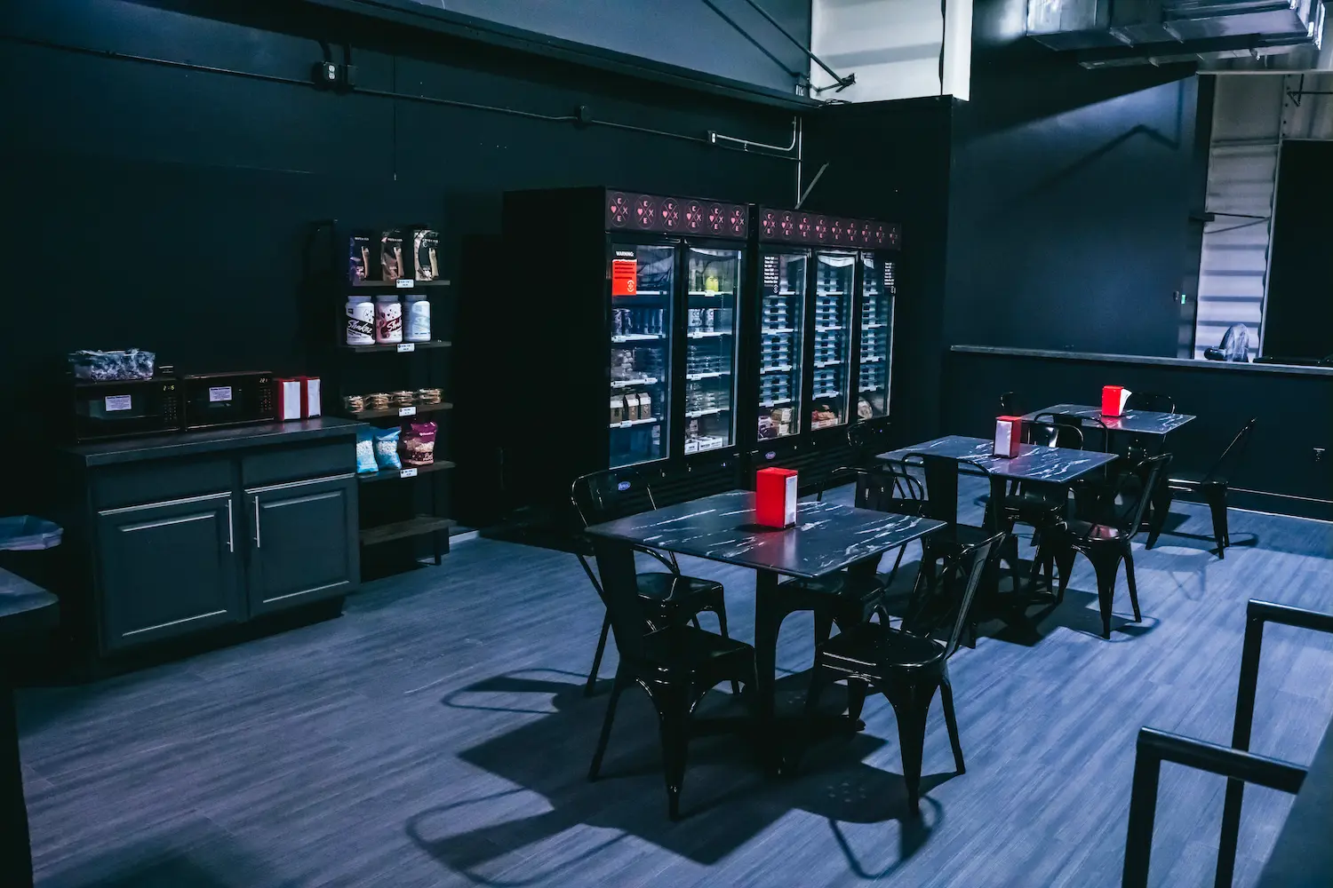 The cafe at Pursuit Training in Northern Colorado