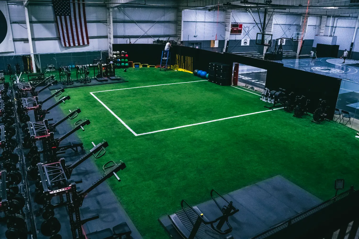 Training turf at Pursuit Training in Windsor