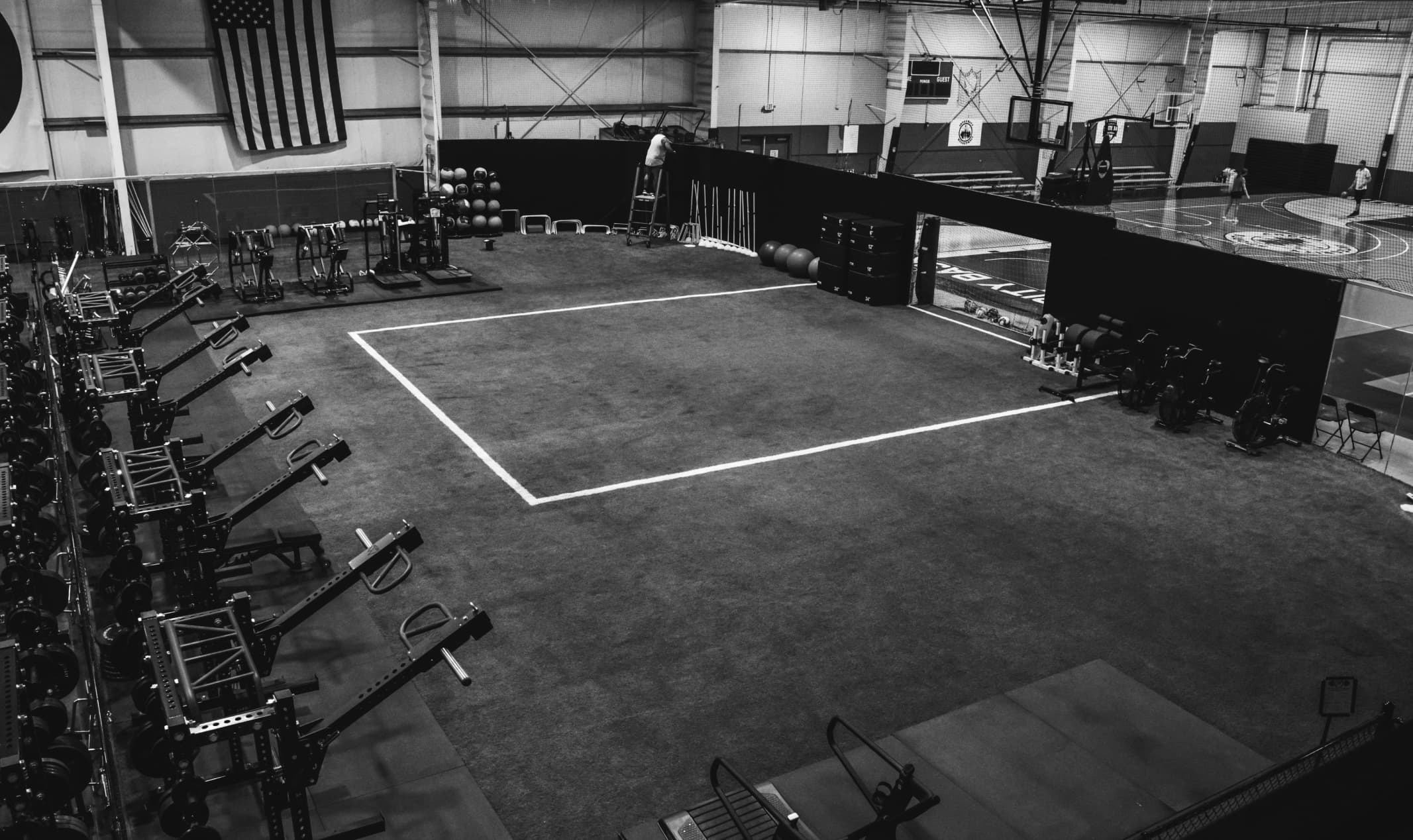 Turf area at Pursuit Fitness