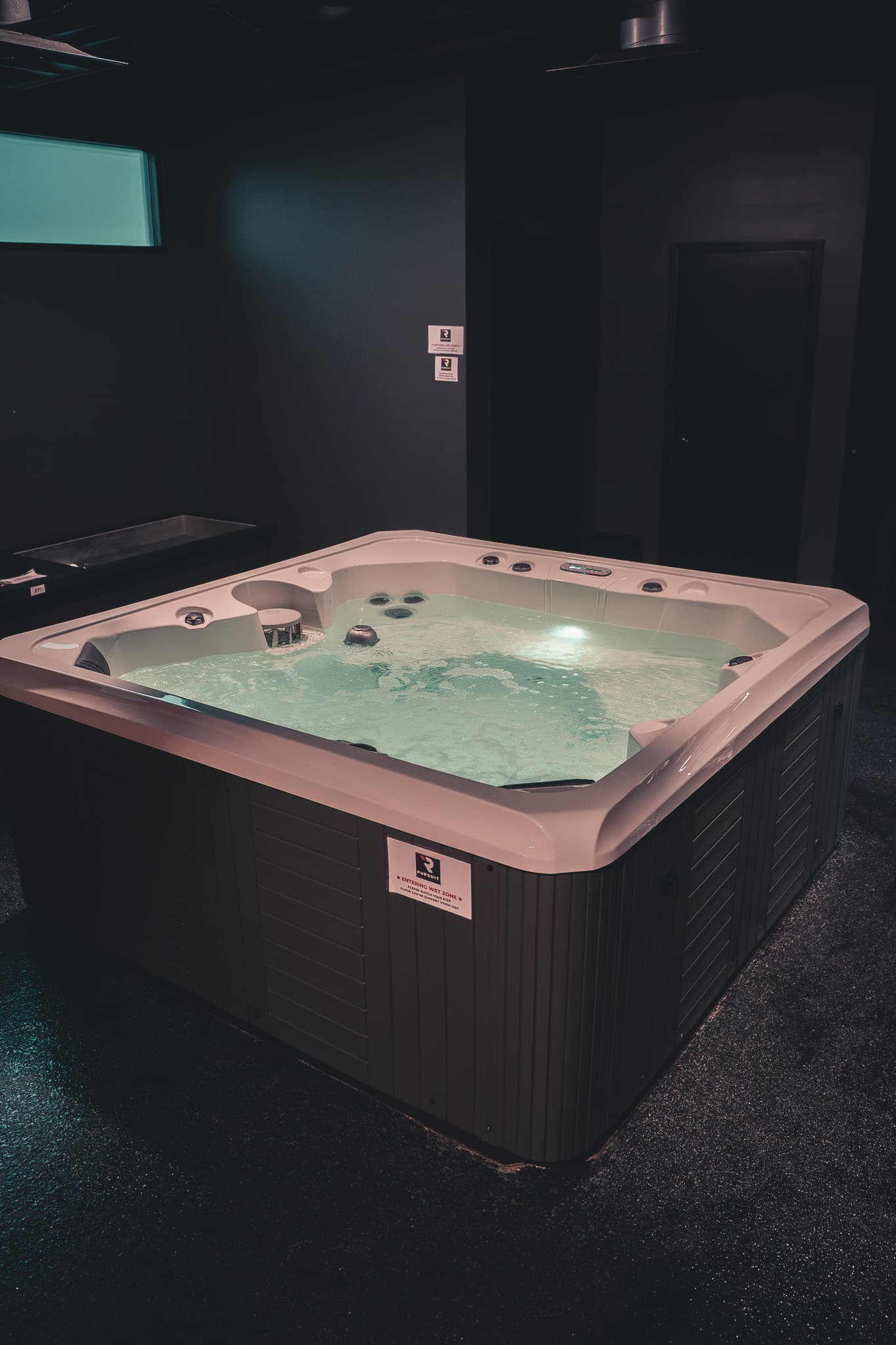 Recovery at Pursuit Training in Windsor features a sauna, cold plunge, hit tub, red light therapy and more
