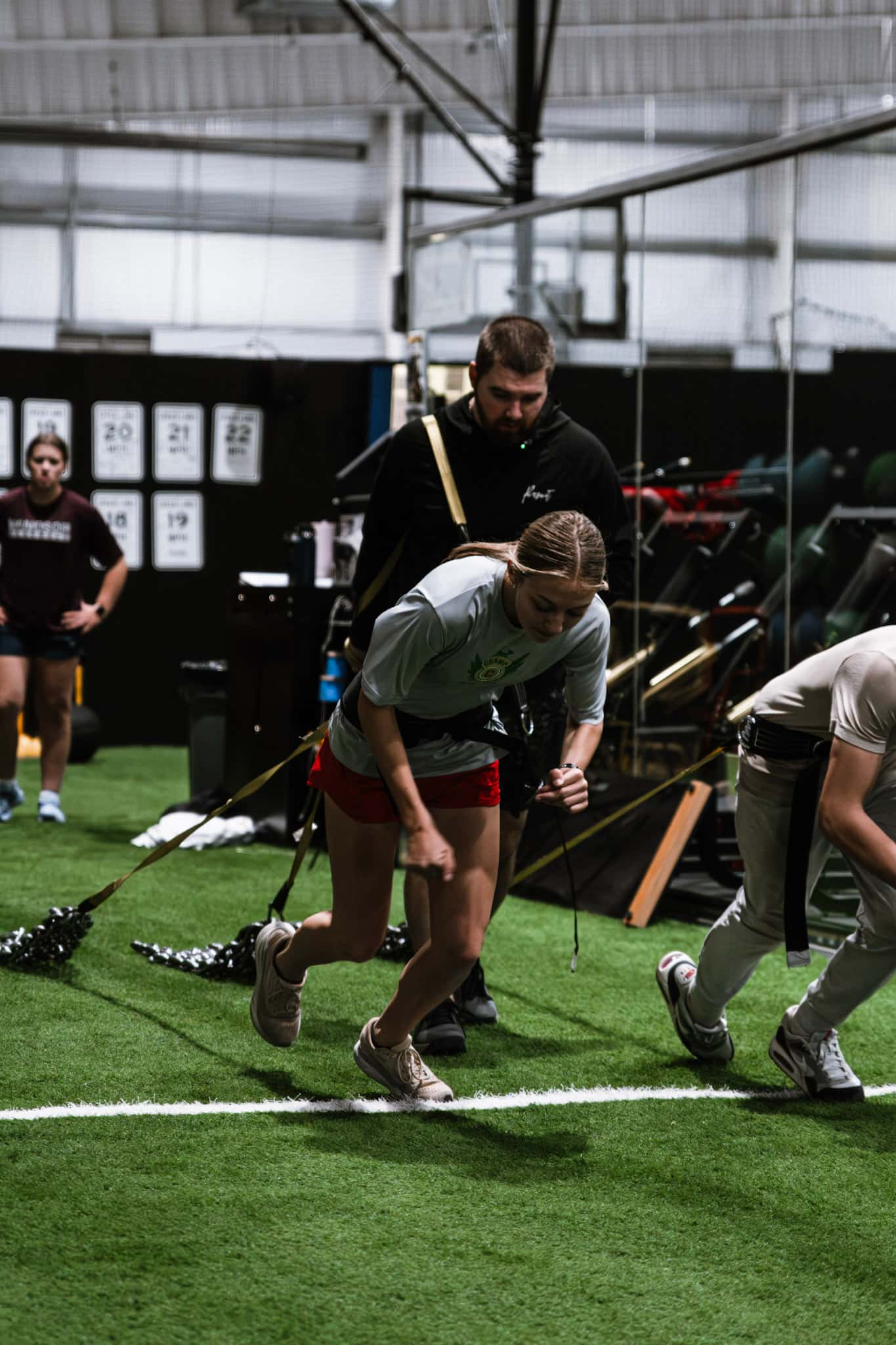 Athletic performance training session at Pursuit Training, the premiere training facility in northern colorado