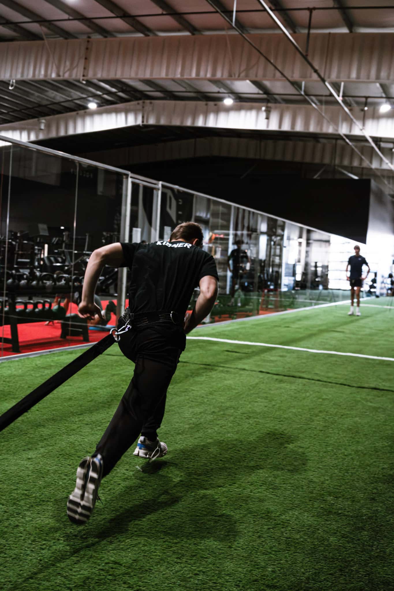 Athletic performance training session at Pursuit Training, the premiere training facility in northern colorado