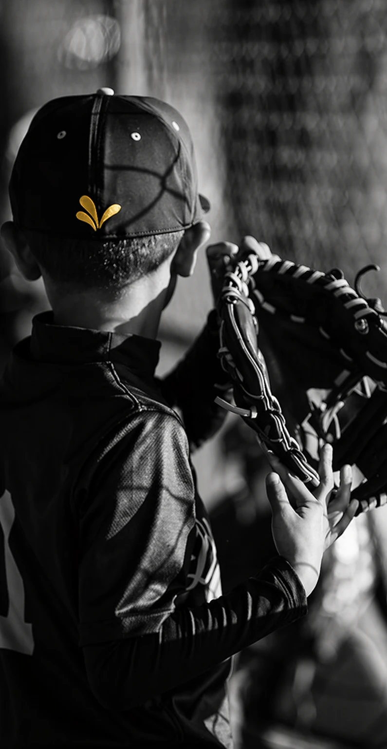Black Gold Baseball athlete representing youth development and character growth in Bakersfield California