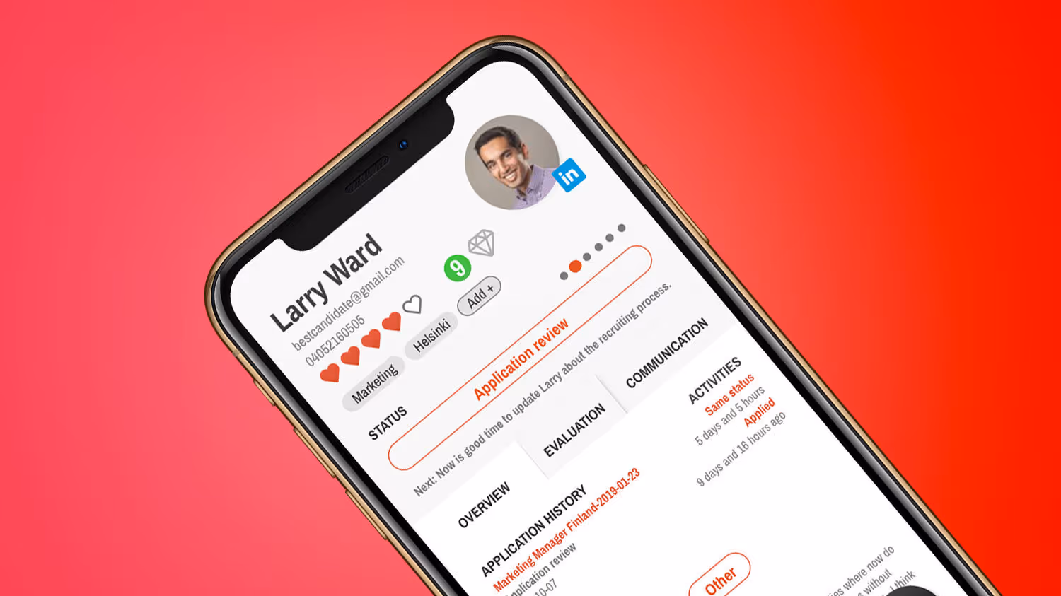 TalentAdore Hire for AI-assisted candidate communication