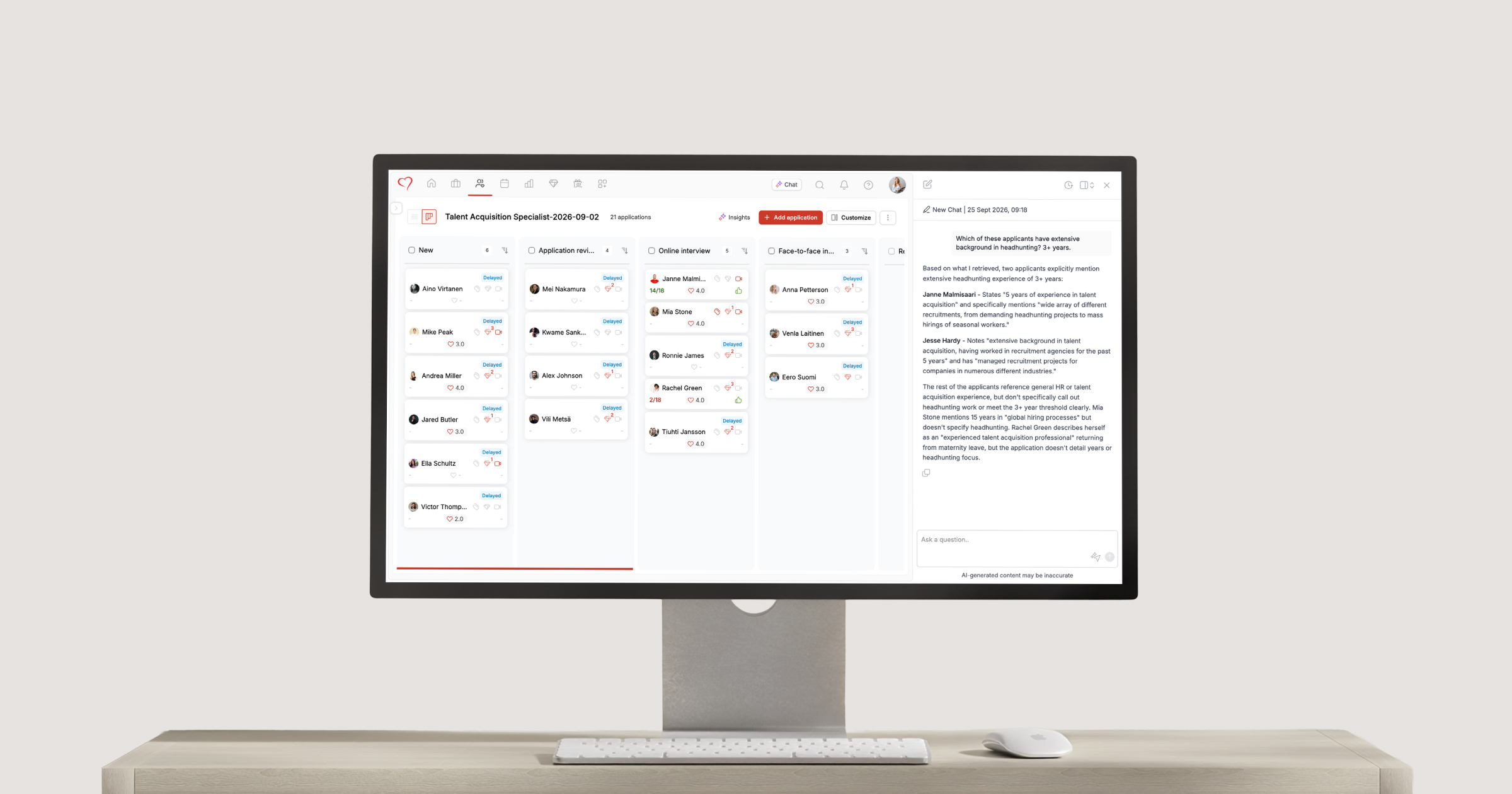 Stop searching, start asking: A recruiter's day with Taika, TalentAdore's conversational AI assistant