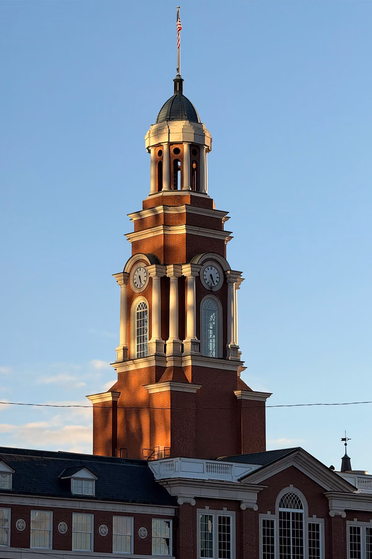 A view of the downtown courthouse in Knoxville Tennessee