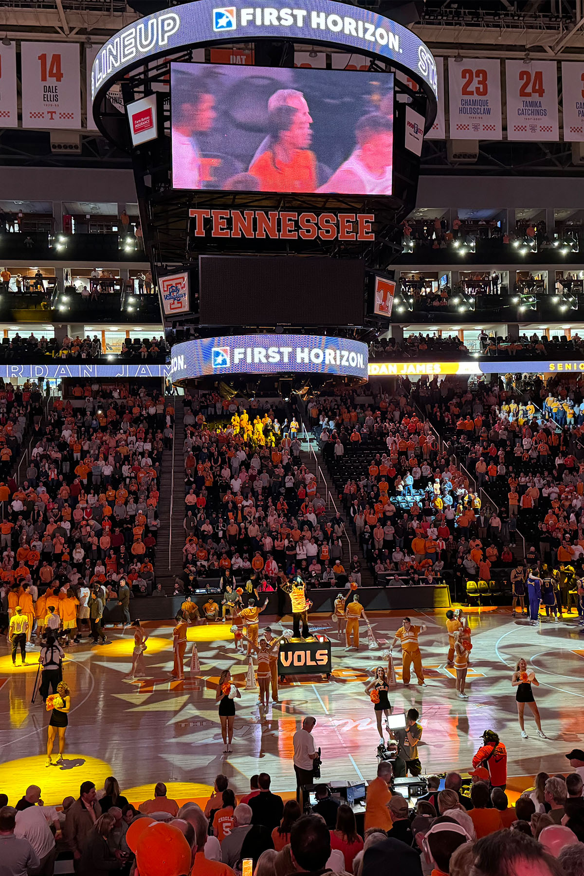 University of Tennessee Basketball game
