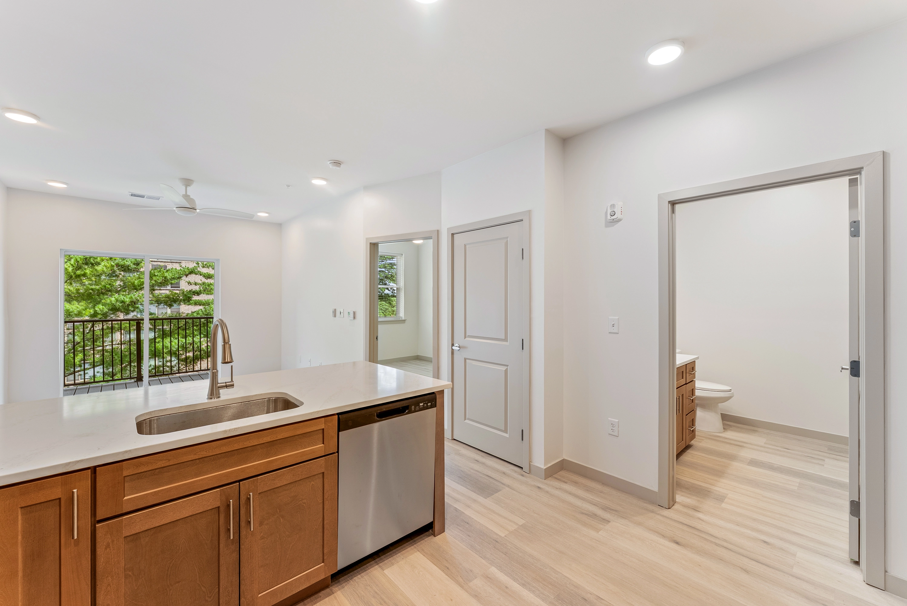 an image of a kitchen with a window 