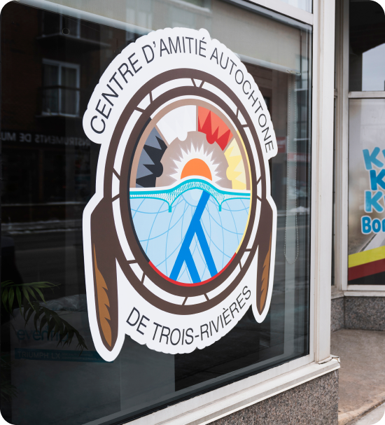 Emblème du Centre d'amitié autochtone de Trois-Rivières