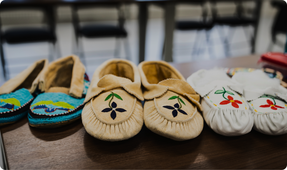 Mocassins et régalias — parcours Cawonok