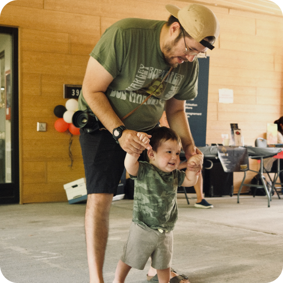 Père et enfant