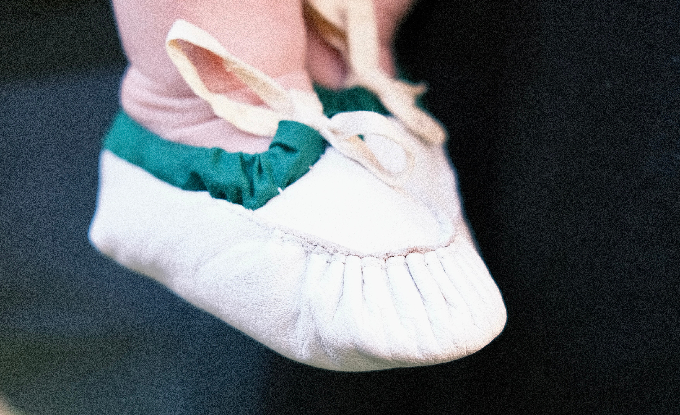 Mocassins en cuir cousus main