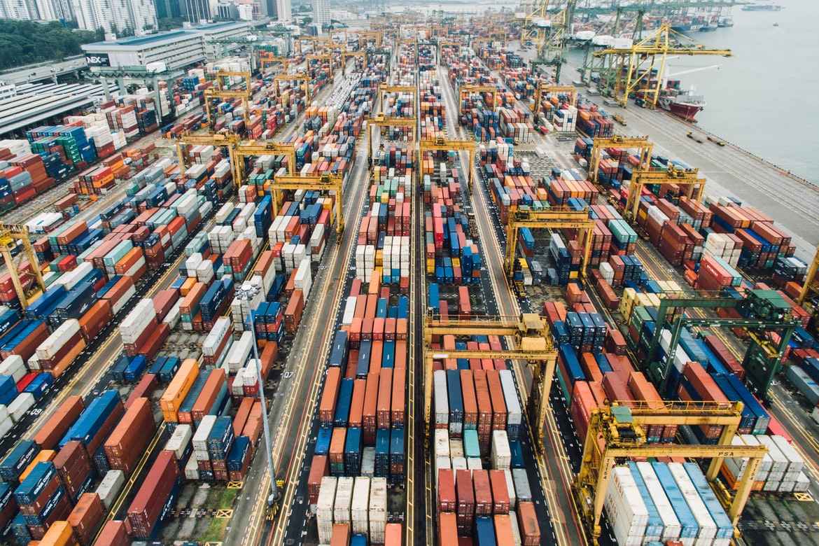 warehouse containers