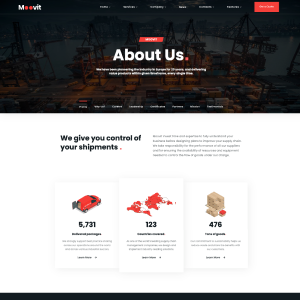 Screenshot. About Us