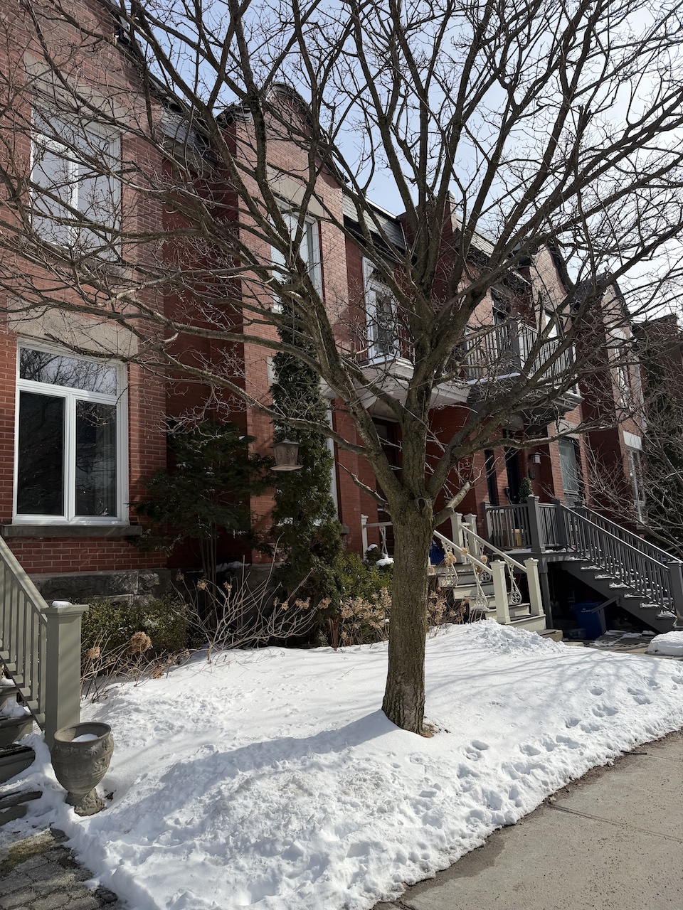 Brick facade protection for Montreal residential buildings