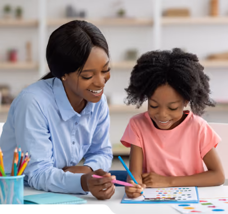 Play-based behavior therapy session
