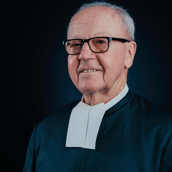 Portrait of Br. Frank Carr, Chaplain, St. Mary's University Athletics