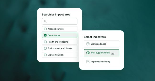 Screenshot of Seedkit indicators page 