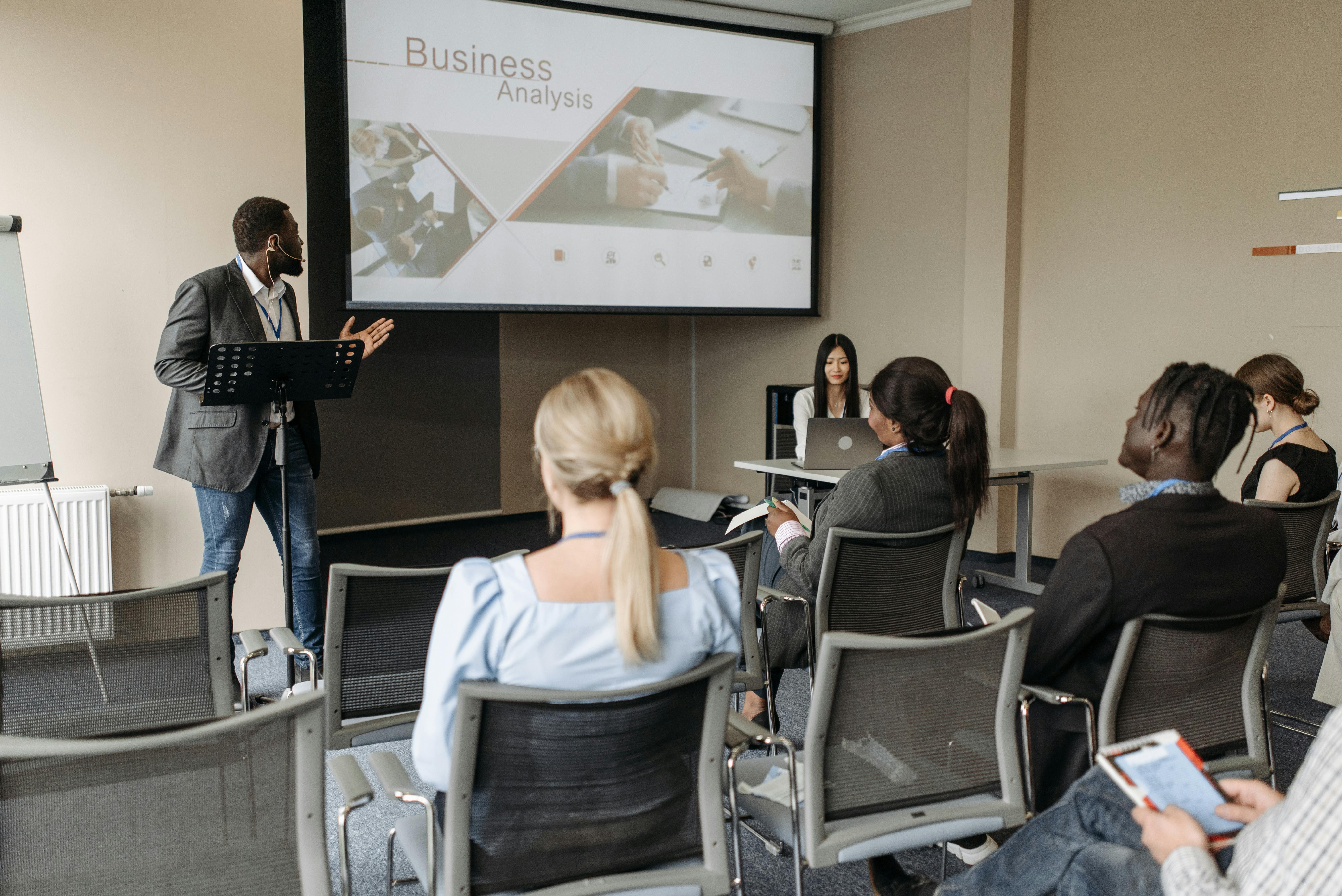 Business owner reviewing operational systems built by BPP