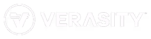 Verasity logo with a stylized checkmark inside a circle to the left of the word 'VERASITY'.