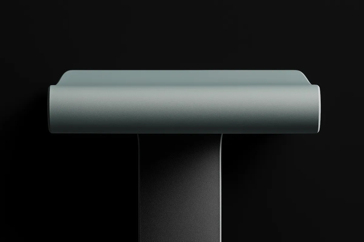 minimal cosmetic product showcase with neutral background