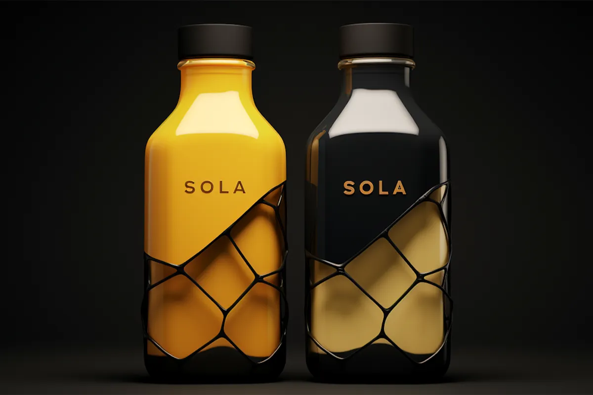 cosmetic product bottles minimal product photography