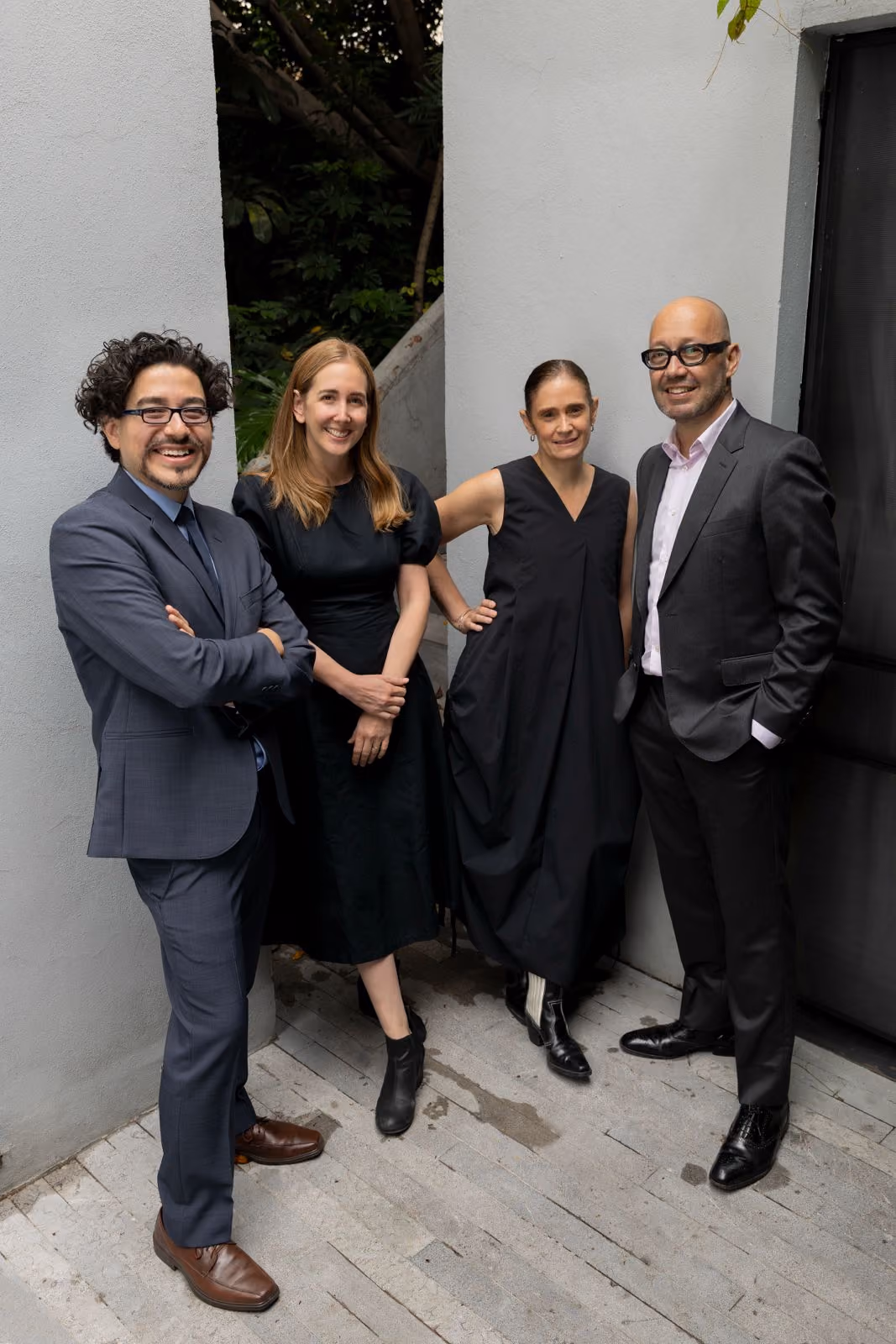 Socios de a|911: Iván Amador, Saidee Springall, Ana Legorreta y José Castillo