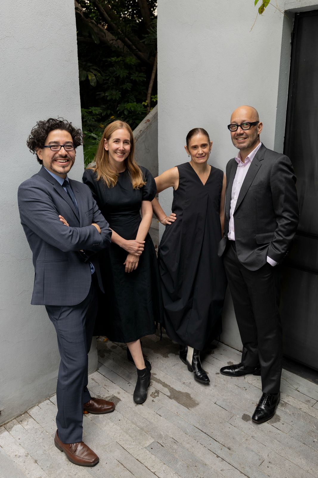 Socios de a|911: Iván Amador, Saidee Springall, Ana Legorreta y José Castillo