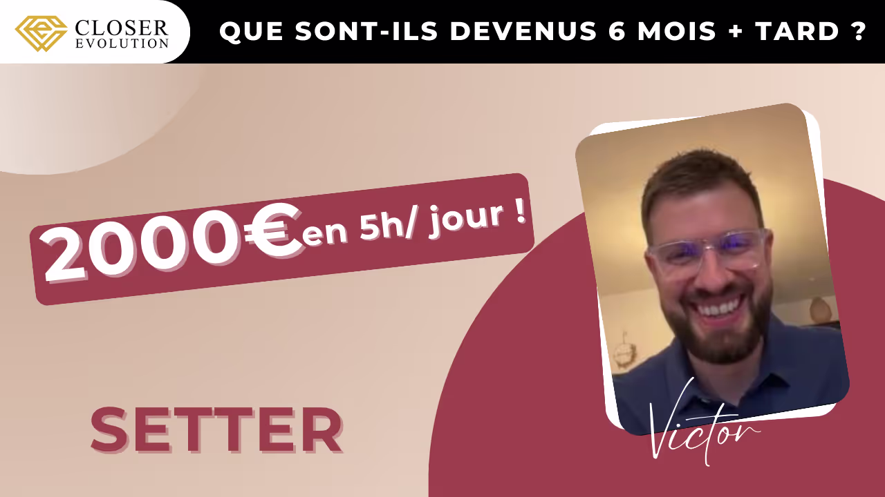 Vidéo : il gagne 2000€ en 5h/jour
