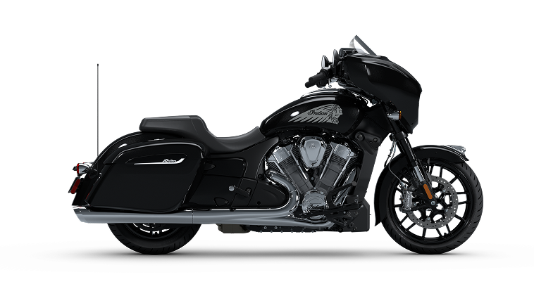 2025 Indian Motorcycle Chieftain PowerPlus in Black Metallic, right profile view